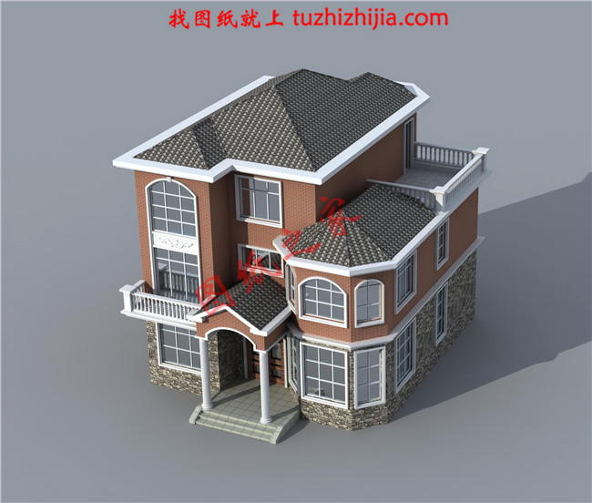 非常好看的農(nóng)村二層半別墅設(shè)計，建成后一定會被村里人踏破門檻！