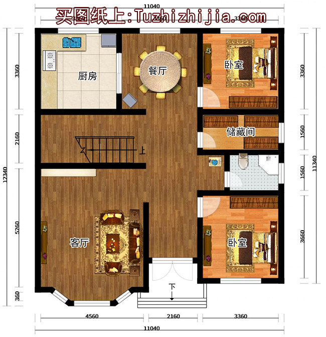 新農(nóng)村二層樓房圖片造價25萬設(shè)計，大家都能建起這么漂亮的小別墅！
