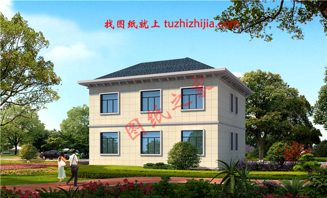 新農(nóng)村二層樓房圖片造價25萬設(shè)計，大家都能建起這么漂亮的小別墅！