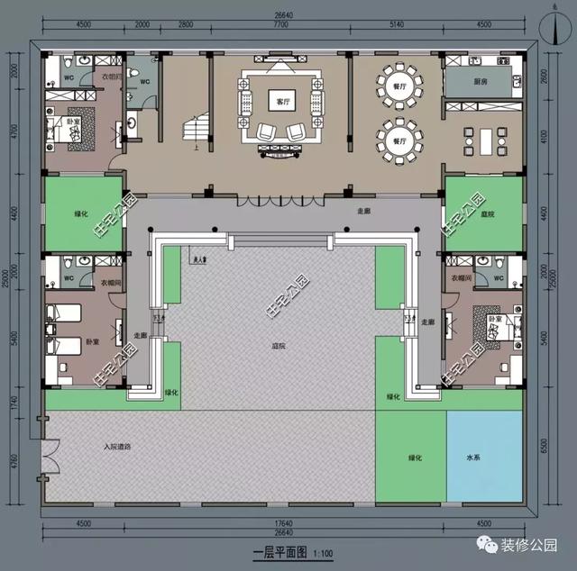 最適合養老的農村別墅設計，除了這棟中式合院，再也找不出別的