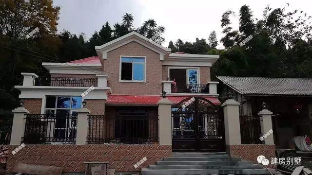 曬曬我家新建的小別墅，模樣漂亮精致迷人，全村難找第二棟