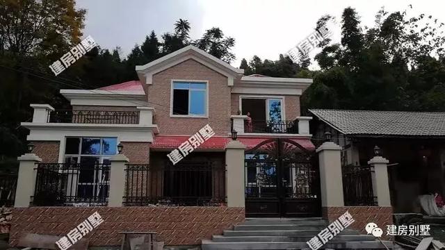 曬曬我家新建的小別墅，模樣漂亮精致迷人，全村難找第二棟