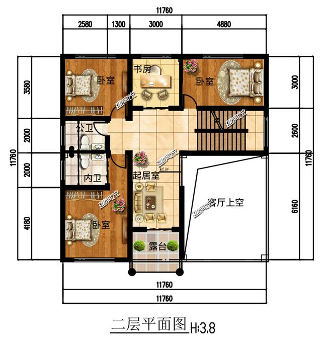 小宅基地就應該這樣建房，這3套二層別墅設計好看極了，豪宅既視感爆棚