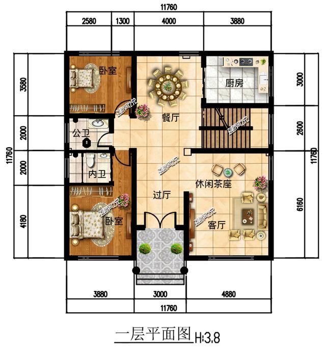 小宅基地就應該這樣建房，這3套二層別墅設計好看極了，豪宅既視感爆棚