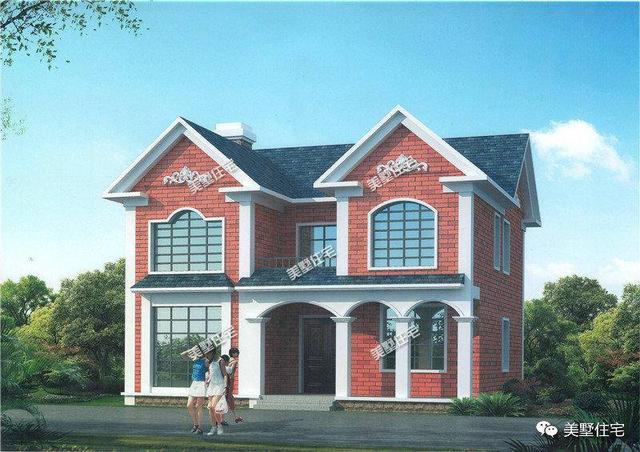 買房不如自建別墅，8套農村二層別墅設計，戶型方正，精致實用！