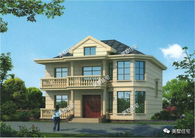 買房不如自建別墅，8套農村二層別墅設計，戶型方正，精致實用！