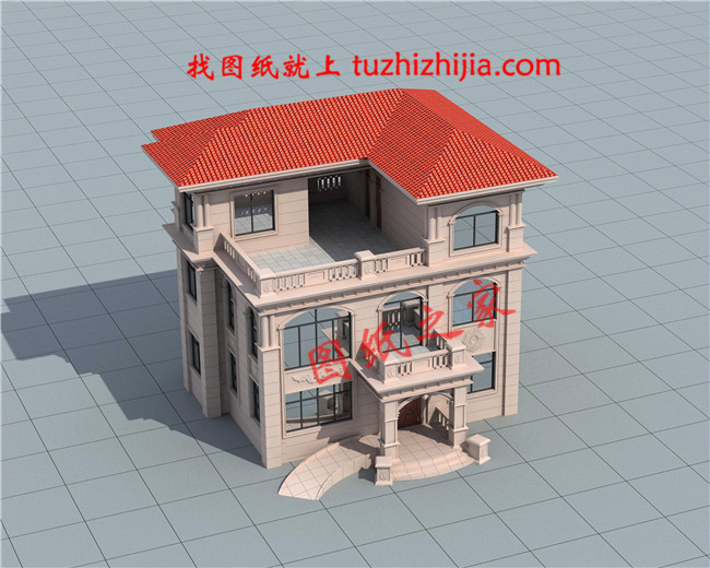 新農村二層半別墅設計圖，村里人看了都說好！