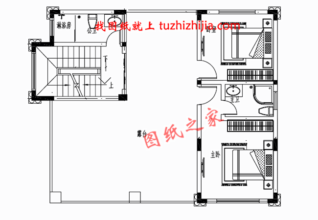 新農村二層半別墅設計圖，村里人看了都說好！