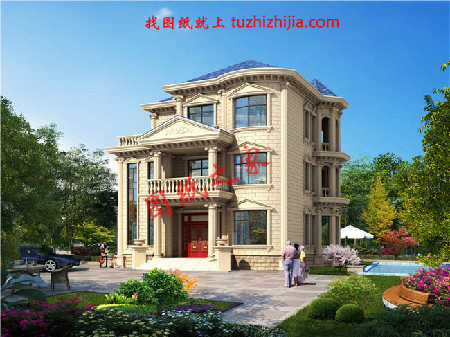 新農村二層半別墅設計圖，村里人看了都說好！