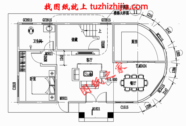 農村20萬三層別墅圖片，小戶型別墅也能這么大氣漂亮！