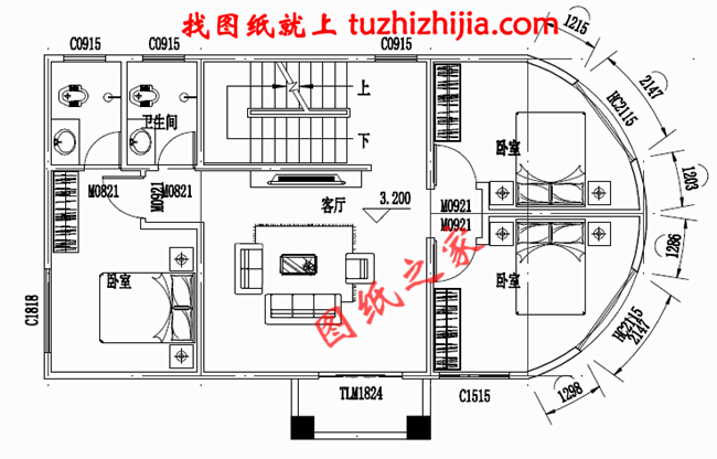農村20萬三層別墅圖片，小戶型別墅也能這么大氣漂亮！