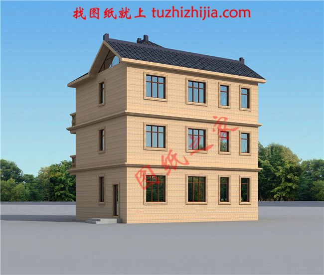 農村20萬三層別墅圖片，小戶型別墅也能這么大氣漂亮！