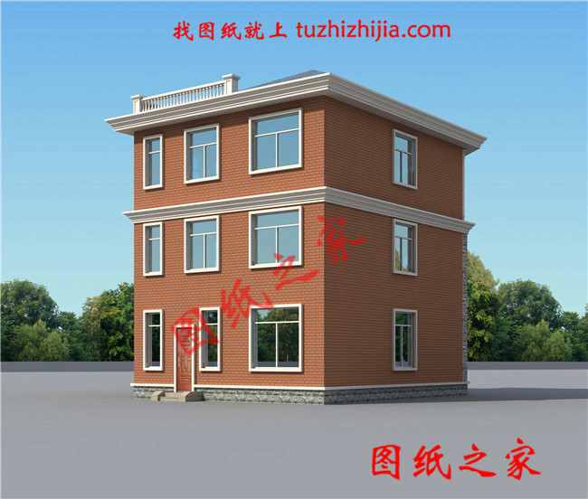 農村20萬三層別墅圖片，小戶型別墅也能這么大氣漂亮！