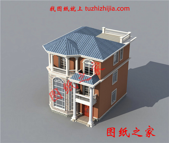 農村20萬三層別墅圖片，小戶型別墅也能這么大氣漂亮！