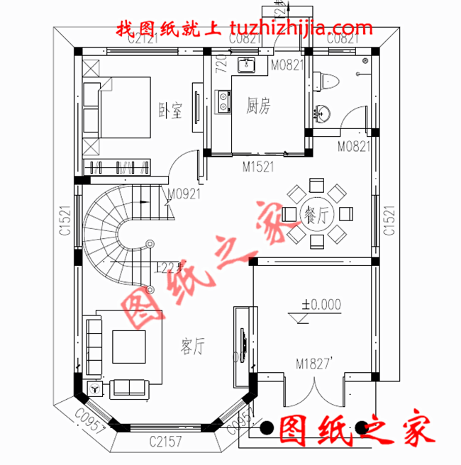農村20萬三層別墅圖片，小戶型別墅也能這么大氣漂亮！