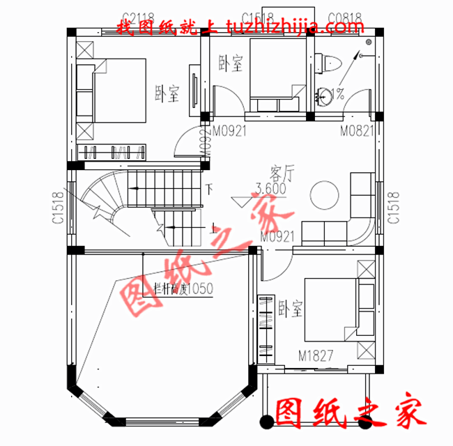 農村20萬三層別墅圖片，小戶型別墅也能這么大氣漂亮！