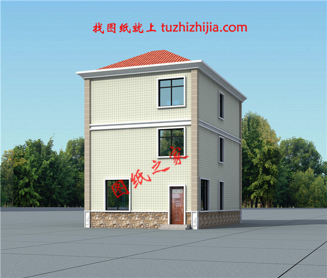 農村20萬三層別墅圖片，小戶型別墅也能這么大氣漂亮！