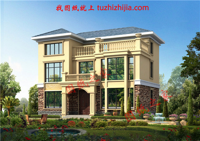 農村20萬三層別墅圖片，小戶型別墅也能這么大氣漂亮！