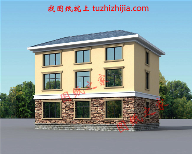 農村20萬三層別墅圖片，小戶型別墅也能這么大氣漂亮！