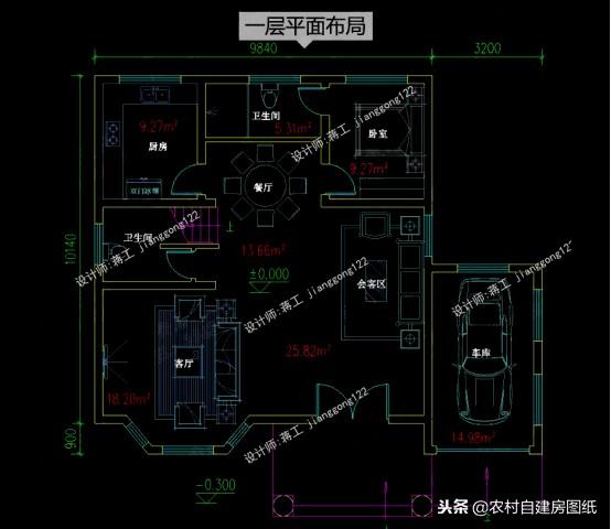 三款農村二層小別墅設計圖，20萬就可以拿下，城里人都羨慕！