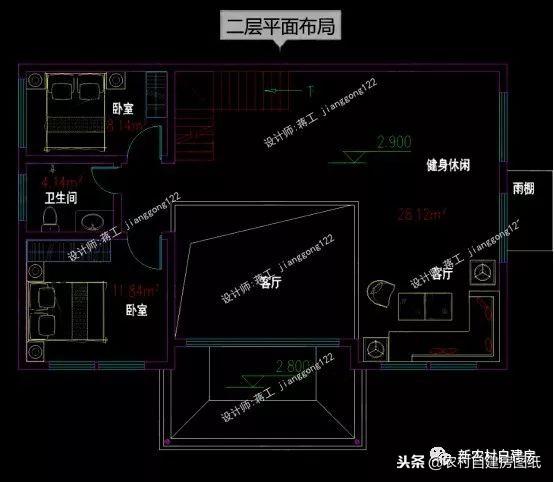 三款農村二層小別墅設計圖，20萬就可以拿下，城里人都羨慕！