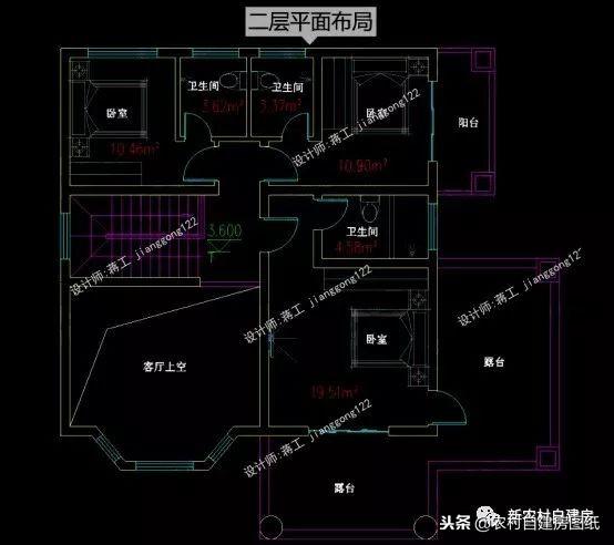 三款農村二層小別墅設計圖，20萬就可以拿下，城里人都羨慕！