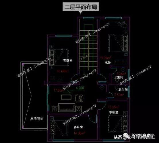 三款農村二層小別墅設計圖，20萬就可以拿下，城里人都羨慕！