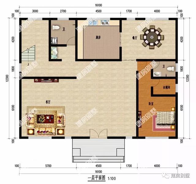 三層農村住宅設計圖，最后一款很適合一家三兄弟建造。
