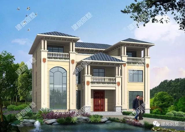 三層農村住宅設計圖，最后一款很適合一家三兄弟建造。