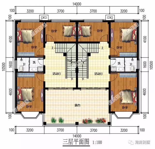 兩款農村平屋頂小樓設計圖，不僅外觀漂亮，而且造價也低施工簡單。