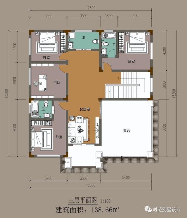 精美別致的經典歐式三層小樓設計圖，配置簡直太完美！