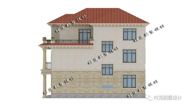 精美別致的經典歐式三層小樓設計圖，配置簡直太完美！