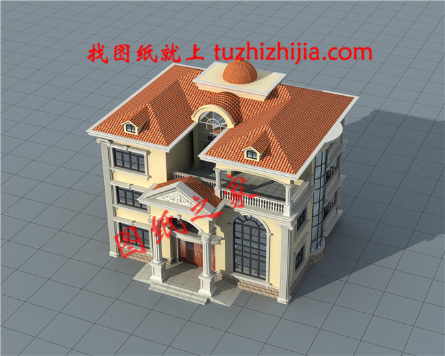 農村60萬三層別墅新款式，外觀和實用性并駕齊驅