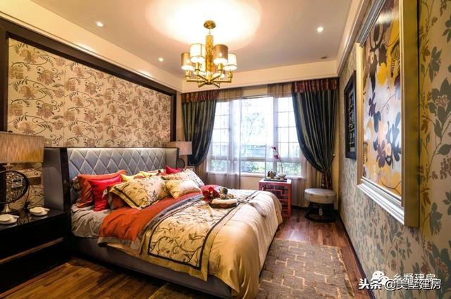 12.3X10.4米三層歐式樓房設計圖，超大落地窗戶挑空大客廳+大露臺！