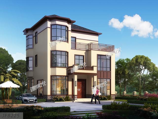 三層新中式別墅設(shè)計(jì)圖，漂亮戶型，細(xì)節(jié)之處卻透露著設(shè)計(jì)的美感！