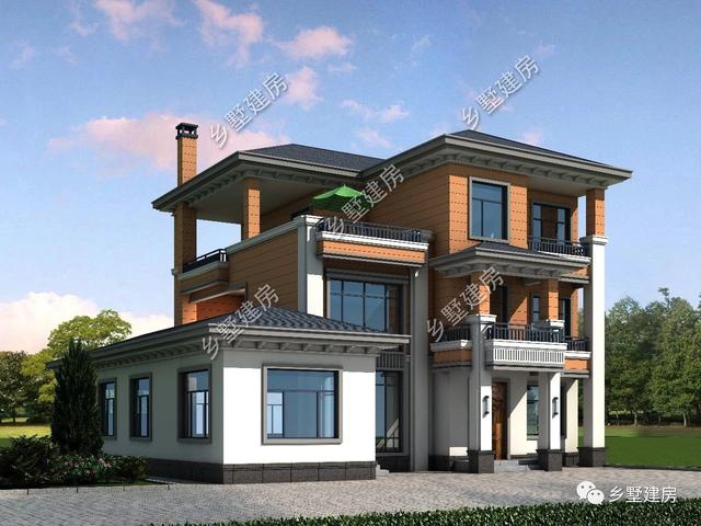 深受大眾歡迎的三層歐式別墅，回鄉蓋這樣一棟別墅，既有面子，又有里子!