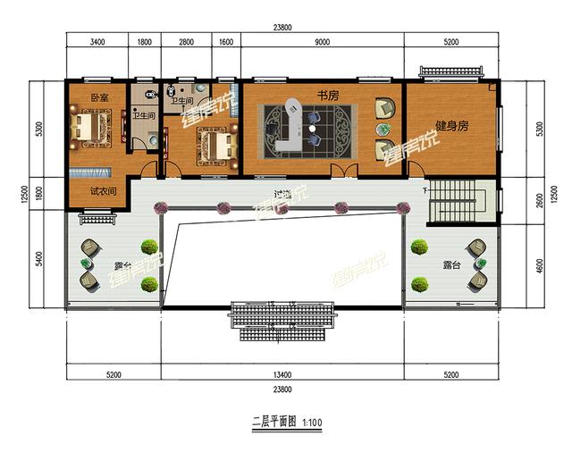 經典二層徽派四合院，在村里建一棟，鄰居看了天天來串門！