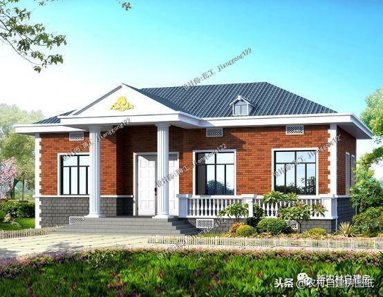 5棟建房尺寸小的一層自建房，設(shè)計合理，實用經(jīng)濟，養(yǎng)老最合適不過了！