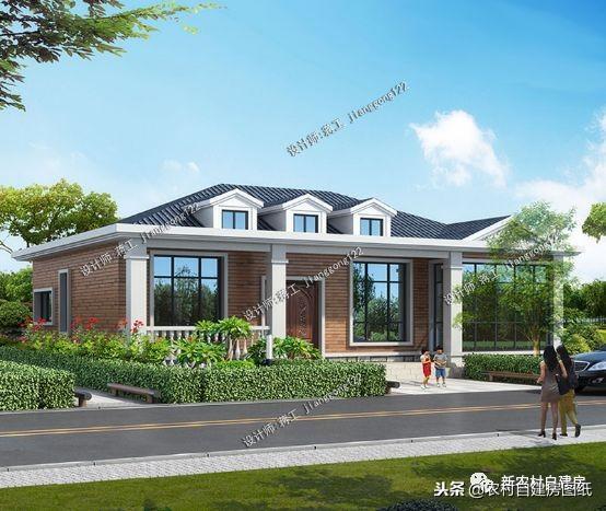 5棟建房尺寸小的一層自建房，設(shè)計合理，實用經(jīng)濟，養(yǎng)老最合適不過了！