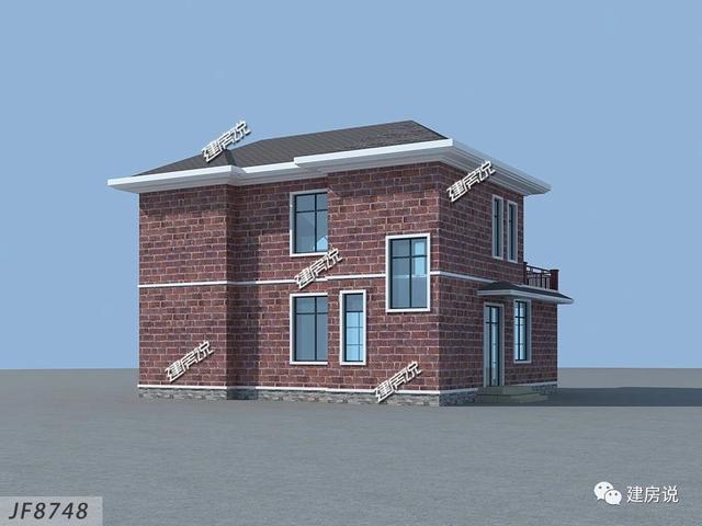 經濟實用的二層小樓設計圖，30萬在農村蓋起，不要錯過這個好戶型了