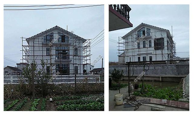 三層中式養老小別墅設計圖，62萬交給專業施工隊，帶施工圖和效果圖。