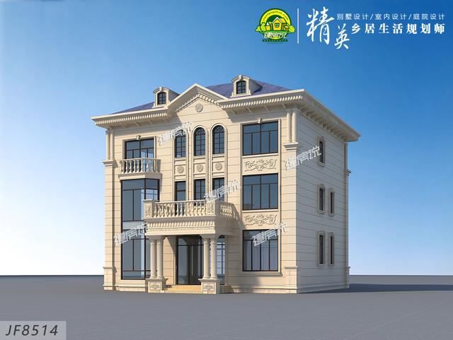 建一棟精致的歐式別墅，過精致豪華貴族生活！