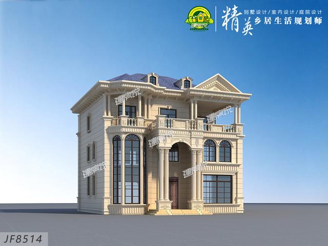 建一棟精致的歐式別墅，過精致豪華貴族生活！