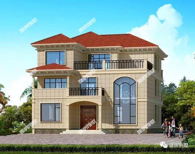 三套不同風格的農村三層別墅設計圖，各有各的韻味！