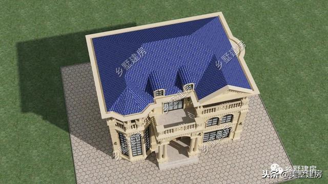 兩棟風格迥異的農村二層自建房，豪華的歐式，精致的美式，你更中意哪一款呢？