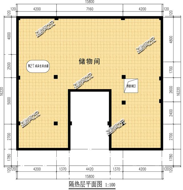 三層新中式小樓設計圖，臥室也比較多，可以容納一大家子的幸福！