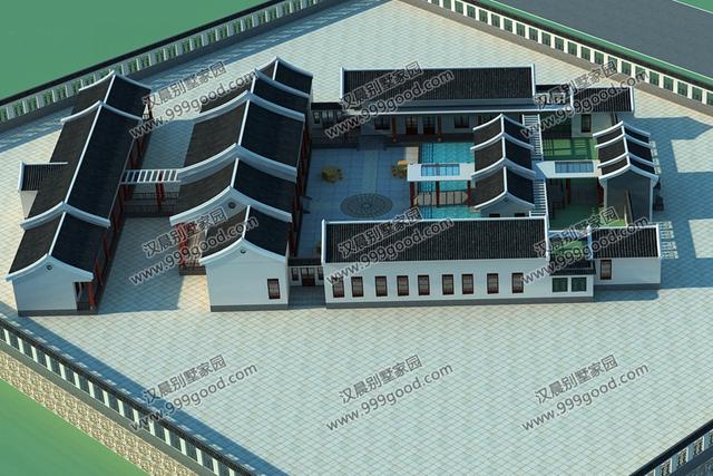 占地868的一層豪宅設計圖，外觀清雅，造價80萬，值得百年傳承！