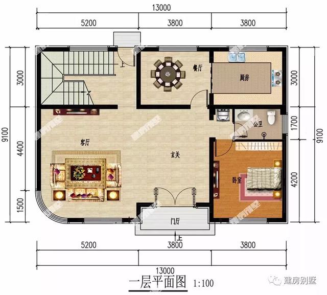 兩棟開間13米的四層農(nóng)村自建房，第二棟帶涼亭，第二棟帶架空層，建哪一棟都足夠讓人羨慕