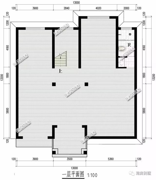 兩棟開間13米的四層農(nóng)村自建房，第二棟帶涼亭，第二棟帶架空層，建哪一棟都足夠讓人羨慕