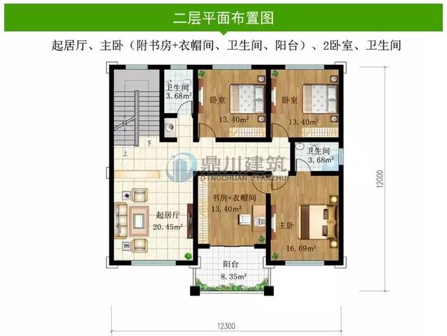 氣派又精致鄉村別墅設計圖，三層大氣美觀，農村建好回頭率超高